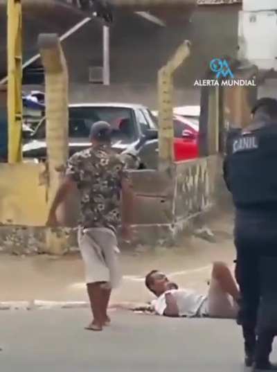 Sticks and rubber bullets can break my bones, but a green coconut will stop me