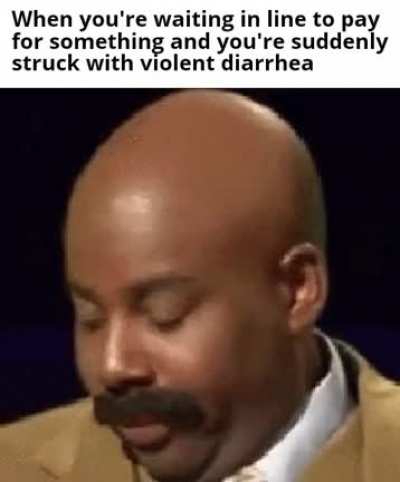 It always happens at the worst time