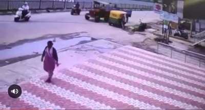 to safely walk across the street