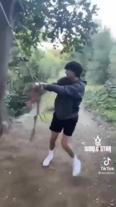 HMFT after landing on my neck