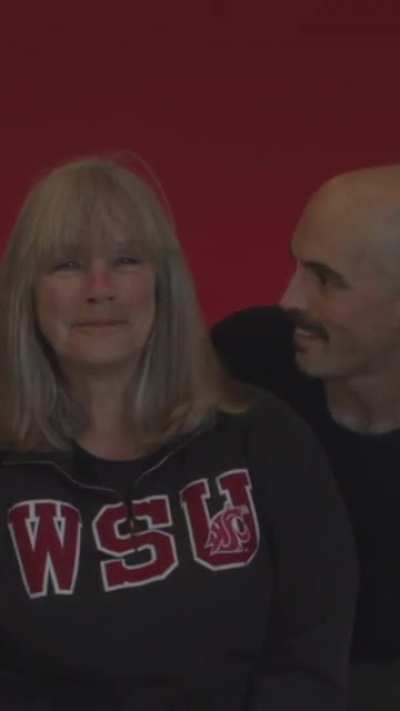 My Mom isn’t a fan of being on camera. So I included her in a Mother’s Day video. [OC]