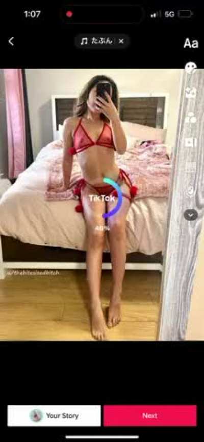 The TikTok AI grew me huge boobies 🙀