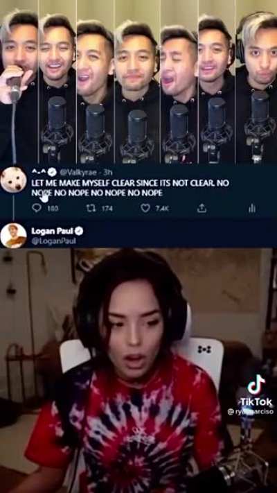 Rae rejecting Logal Paul: The Musical. By ‘ryannarciso’ on TikTok!