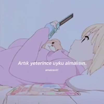 Anime kızı sizi önemsiyor