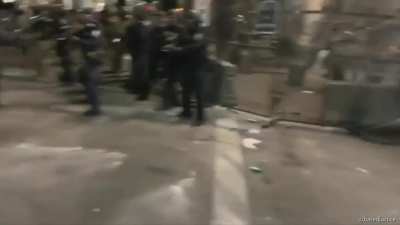 2 arrested for provoking federal agents in Portland last night