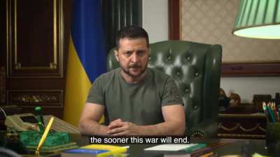 Zelenskyy: A mass burial site was found in Izyum, Kharkiv region. The necessary procedural actions have already begun there. There should be more information - clear, verified information - tomorrow.