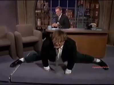 Chris Farley’s Legendary Letterman Entrance