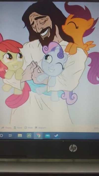 Ponies found jesus