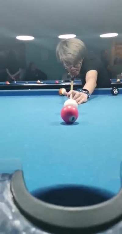 It would be impressive if he tried.
