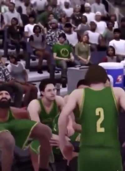 Man’s got talent on the court