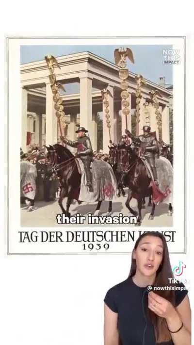 Medieval knights = Nazism