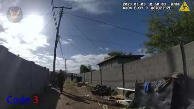 Homeless Man With Scissors Shot by Phoenix PD