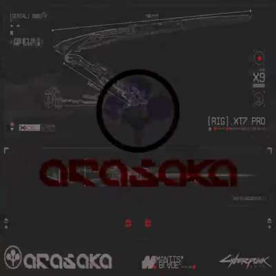 Arasaka animation i did for fun