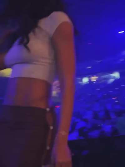 At a concert