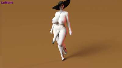 Lady Futa Dimitrescu Animation By twitt<wbr>er.co<wbr>m/Lef<wbr>tent7<wbr>7