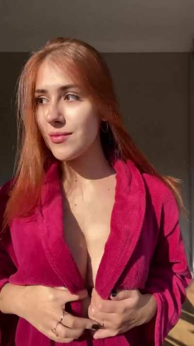 I'd like to see your cock when I reveal my boobs