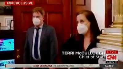 Jan 6th footage of Nancy Pelosi: 