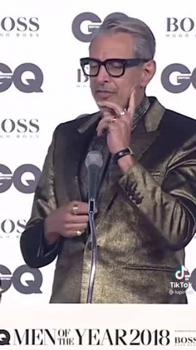 Jeff Goldblum on his favorite fan art