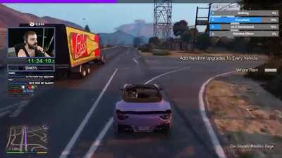 Moments before disaster