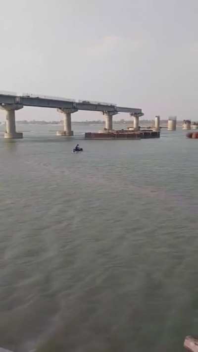 There's a bridge somewhere