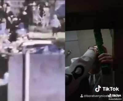 TikTok took this down like 30 seconds after I posted it
