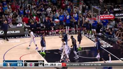 [Highlight] Reggie Jackson Hits Acrobatic Layup Flip