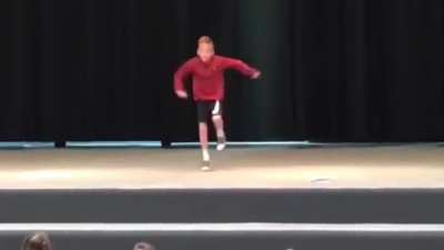 real footage of Will Toledo performing “something soon”