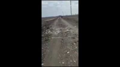 [Skip to 3:25] Russian survivors of failed infantry assault by RU 15th Separate Guards Brigade filmed themselves returning along the 