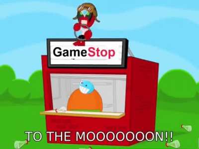 Stong Bad reminds you to hold on your stock. 🚀