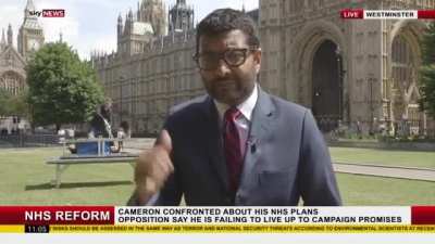 Magicians hijack SkyNews