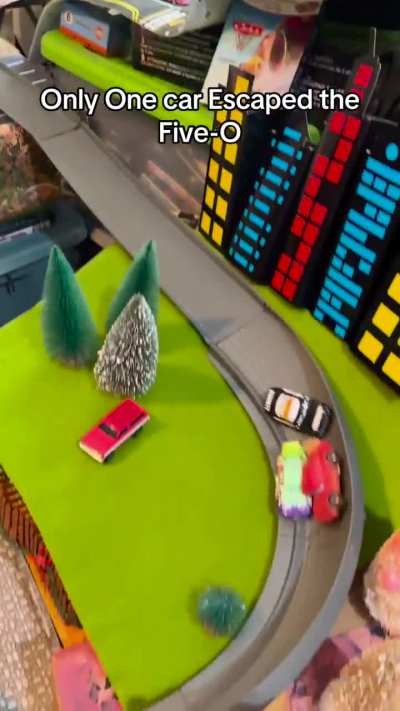 Cars police chase