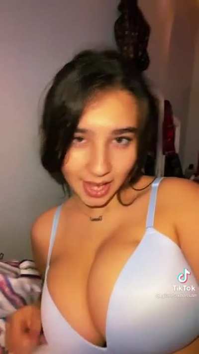Blue bra