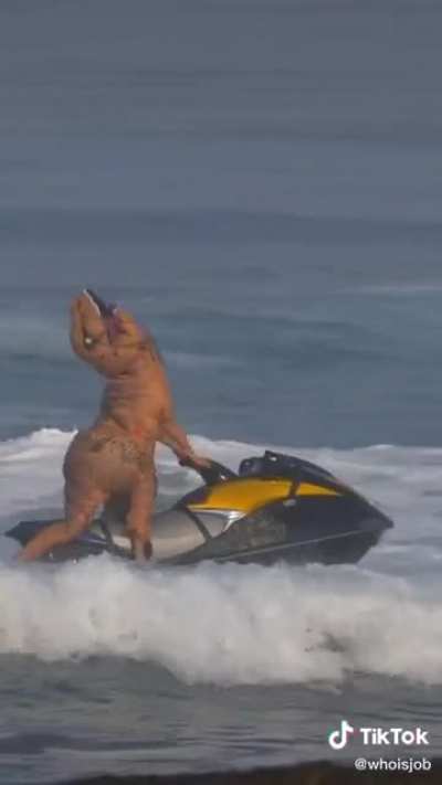 T-Rexs' day out