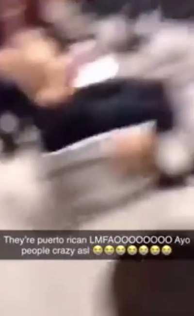 Lady attacked by puerto rican kids