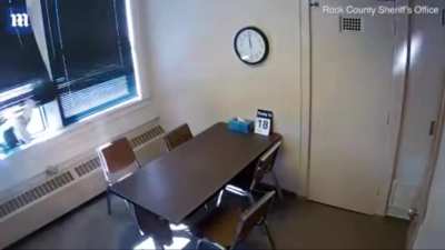 Handcuffed teen 200 IQ