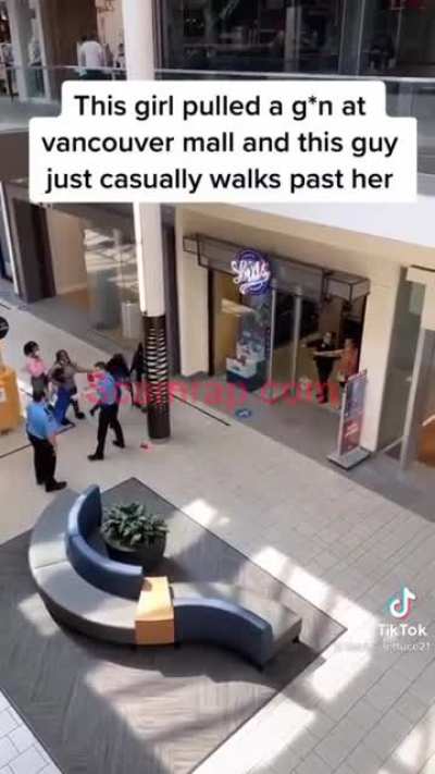 A woman pulled out a gun on black teenagers while the mall cops standby