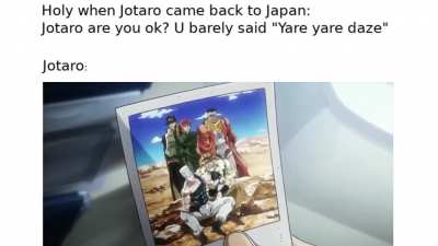 Sad Jotaro