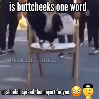butt cheeks