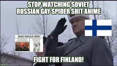 SUOMI TUHOAA HOMO-HÄMÄHÄKKI-ANIMEN TALVISODASSA