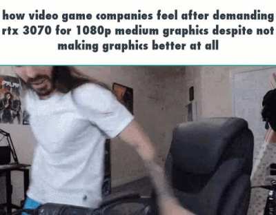 2018 games looks as good as 2023/24 games but take a guess which games needs nasa pc for 60 fps