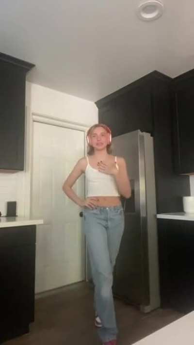 Brynn in a tank top