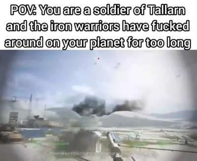 How to defeat your enemies: use tanks, it didn't work? use more tanks 