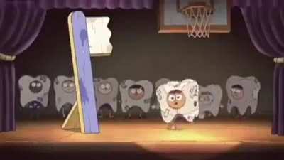 She is a tooth