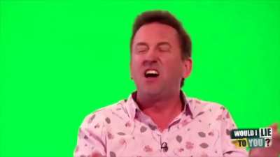 Lee Mack goes insane