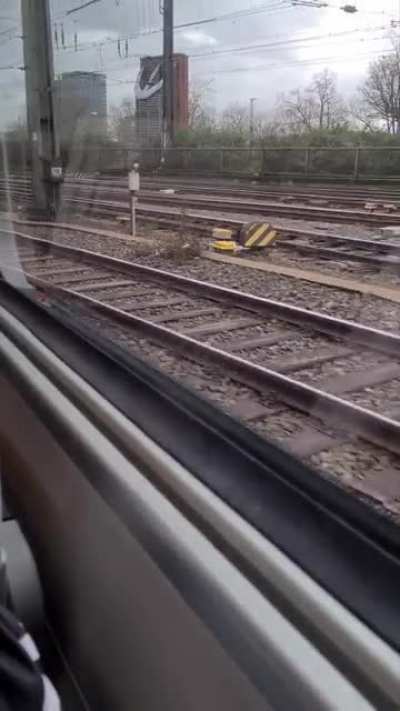 Wenn nur alle Bahnfahrer so motiviert wie unser Sascha wären...