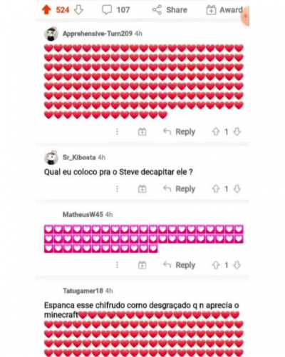 O chifre deles é grande mas nossas espadas são maiores