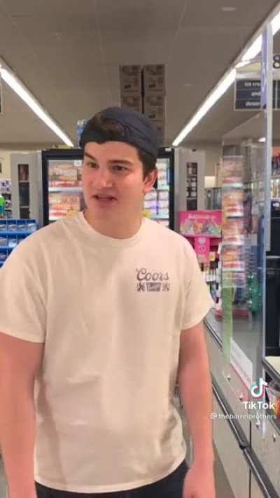 POV: A 30 Year Old Post-Grad Sees You Buying Beer