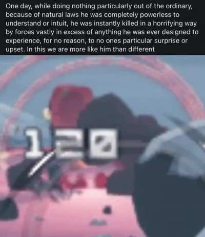 He didn't deserve this.