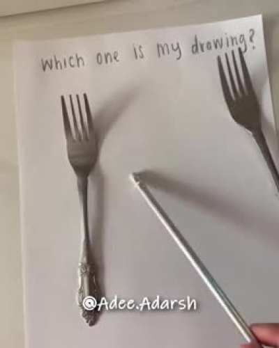 Guys, Guess which is my drawing??
