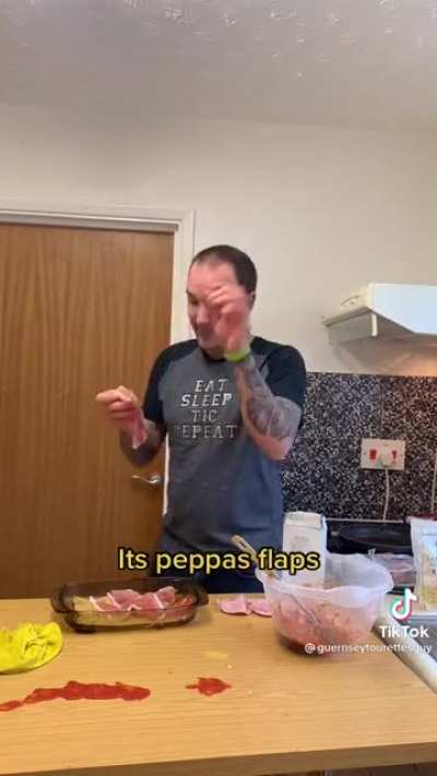 I would absolutely watch this if it were a real cooking show.